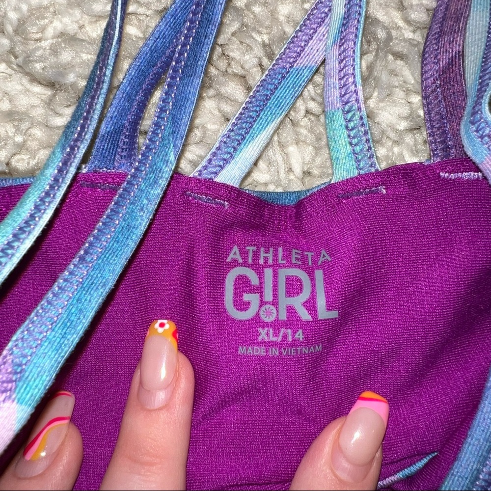Athleta Girl Purple Tank
